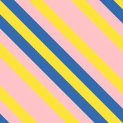 Diagonaal gestreepte french terry van 'About Blue Fabrics'